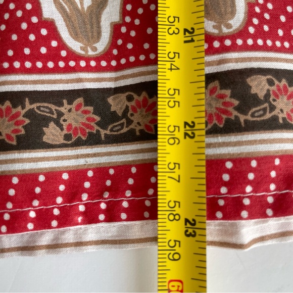 Bailey 44 Anthropologie Top L Quilted Patchwork Block Print Floral Puff Sleeve - Picture 15 of 16